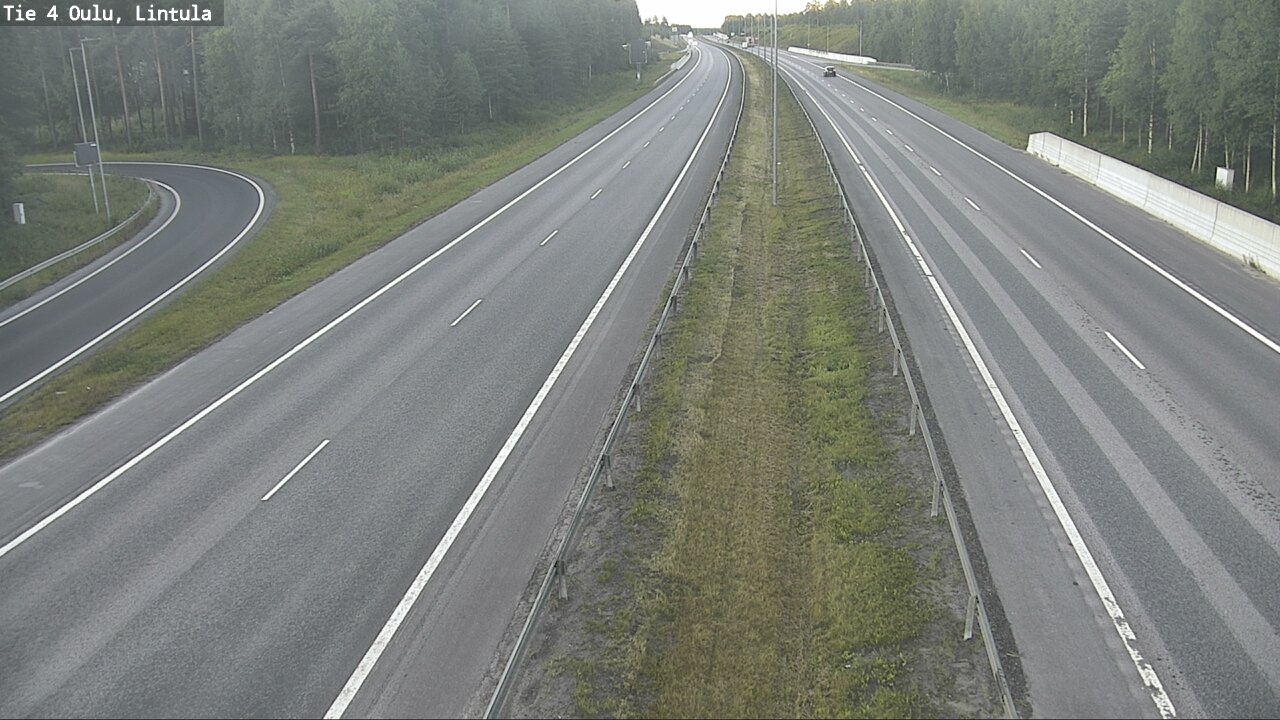 Kelikamerat Kuva Tie 4 Oulu, Lintula, Oulu, Pohjois-Pohjanmaa