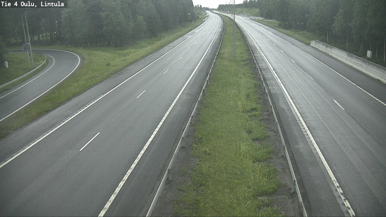 Kelikamerat Kuva Tie 4 Oulu, Lintula, Oulu, Pohjois-Pohjanmaa