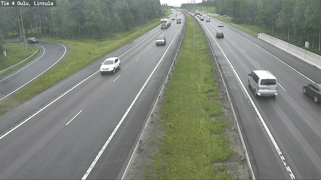 Kelikamerat Kuva Tie 4 Oulu, Lintula, Oulu, Pohjois-Pohjanmaa