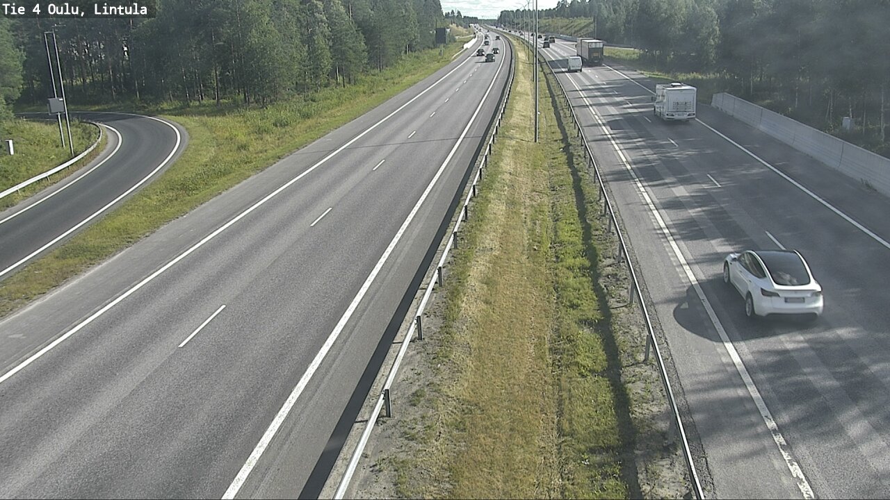 Kelikamerat Kuva Tie 4 Oulu, Lintula, Oulu, Pohjois-Pohjanmaa