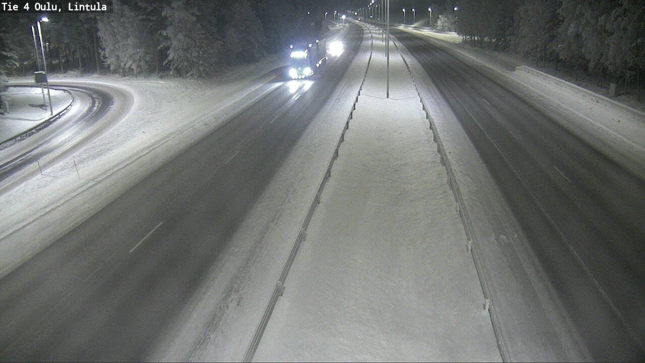 Kelikamerat Kuva Tie 4 Oulu, Lintula, Oulu, Pohjois-Pohjanmaa