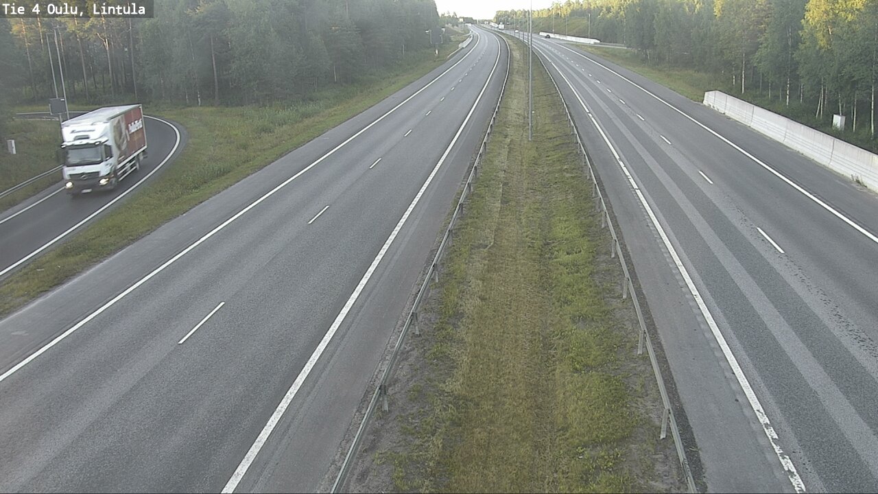 Kelikamerat Kuva Tie 4 Oulu, Lintula, Oulu, Pohjois-Pohjanmaa