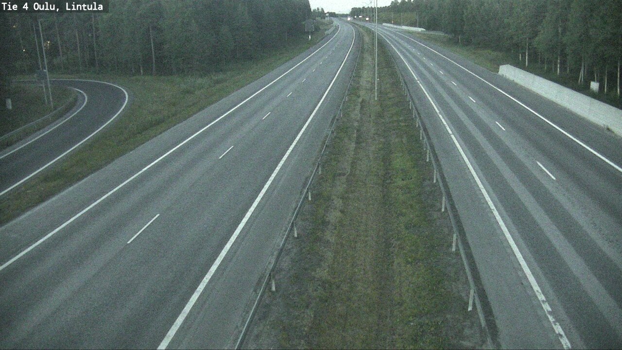 Kelikamerat Kuva Tie 4 Oulu, Lintula, Oulu, Pohjois-Pohjanmaa