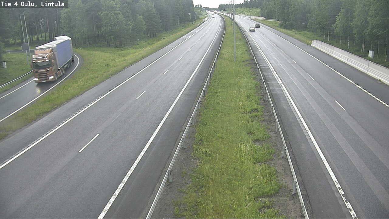 Kelikamerat Kuva Tie 4 Oulu, Lintula, Oulu, Pohjois-Pohjanmaa