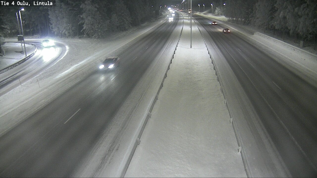 Kelikamerat Kuva Tie 4 Oulu, Lintula, Oulu, Pohjois-Pohjanmaa