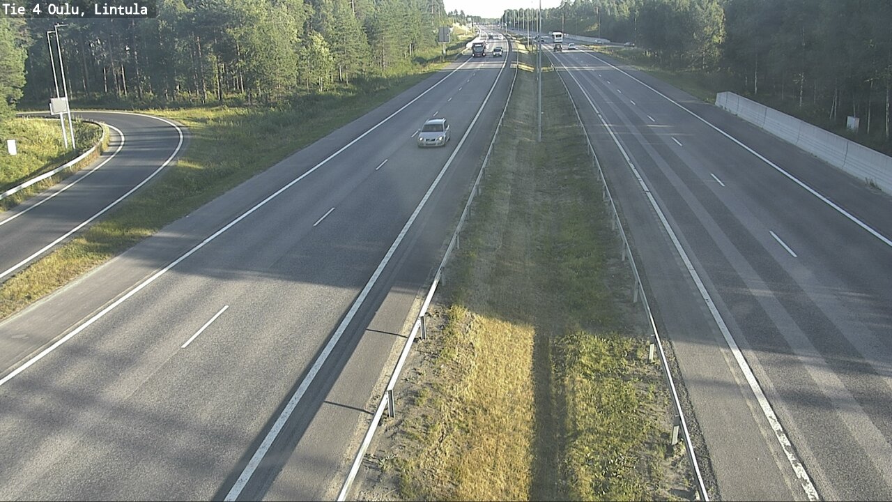 Kelikamerat Kuva Tie 4 Oulu, Lintula, Oulu, Pohjois-Pohjanmaa