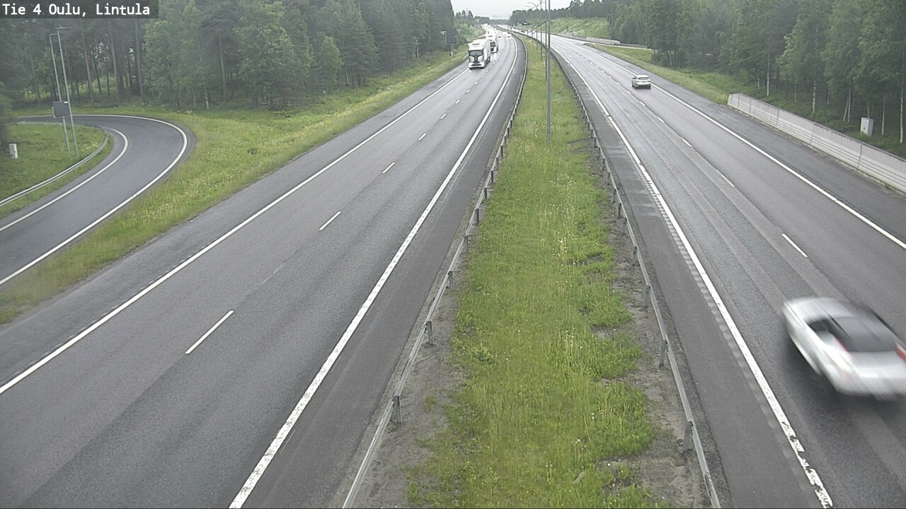 Kelikamerat Kuva Tie 4 Oulu, Lintula, Oulu, Pohjois-Pohjanmaa