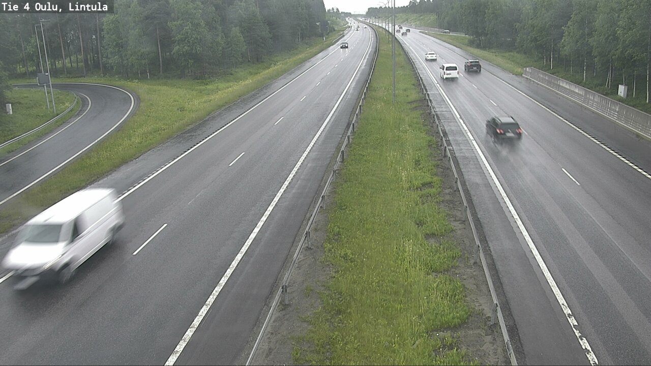 Kelikamerat Kuva Tie 4 Oulu, Lintula, Oulu, Pohjois-Pohjanmaa