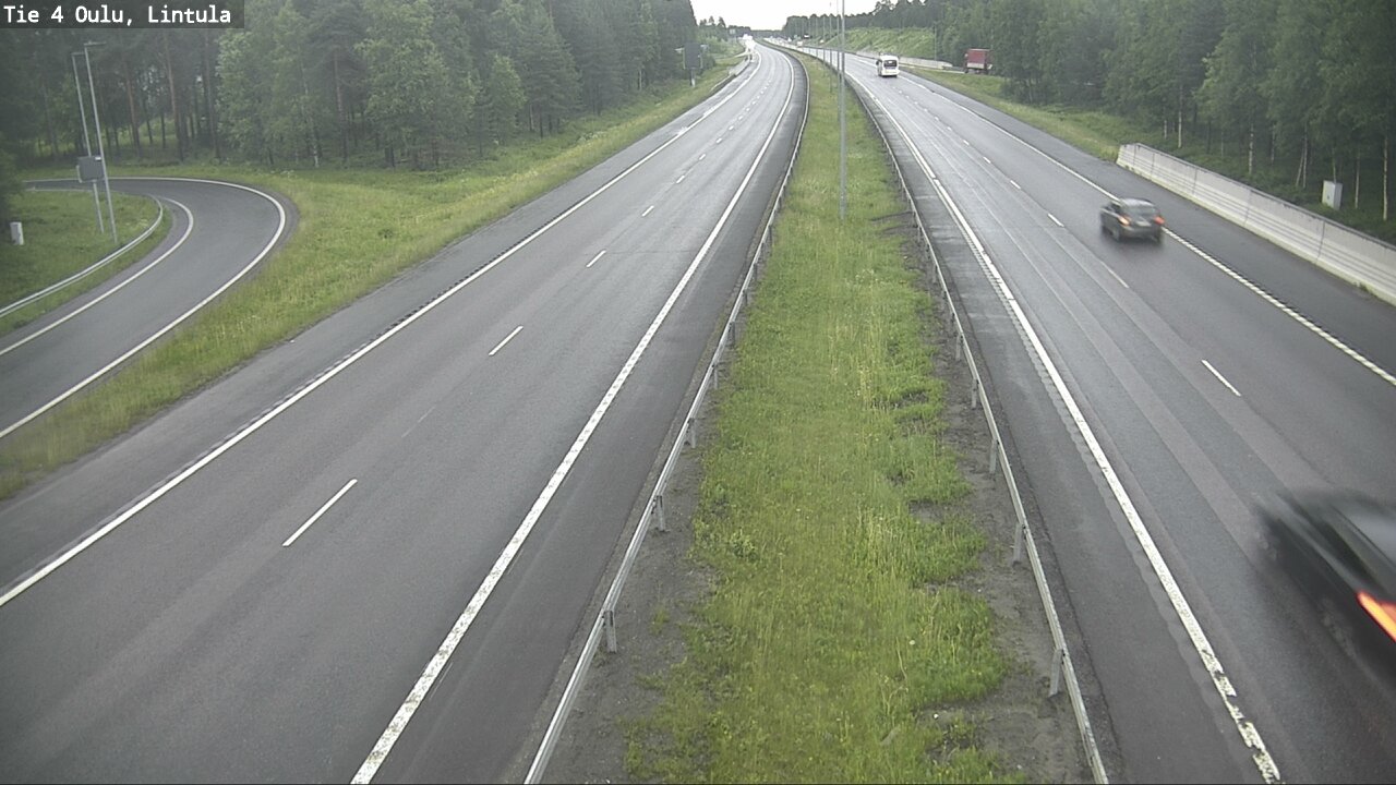 Kelikamerat Kuva Tie 4 Oulu, Lintula, Oulu, Pohjois-Pohjanmaa