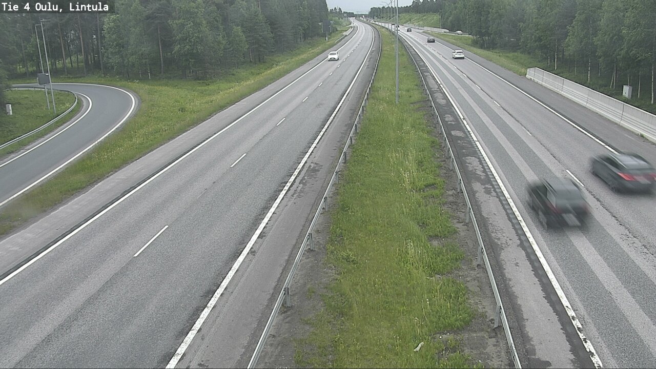Kelikamerat Kuva Tie 4 Oulu, Lintula, Oulu, Pohjois-Pohjanmaa