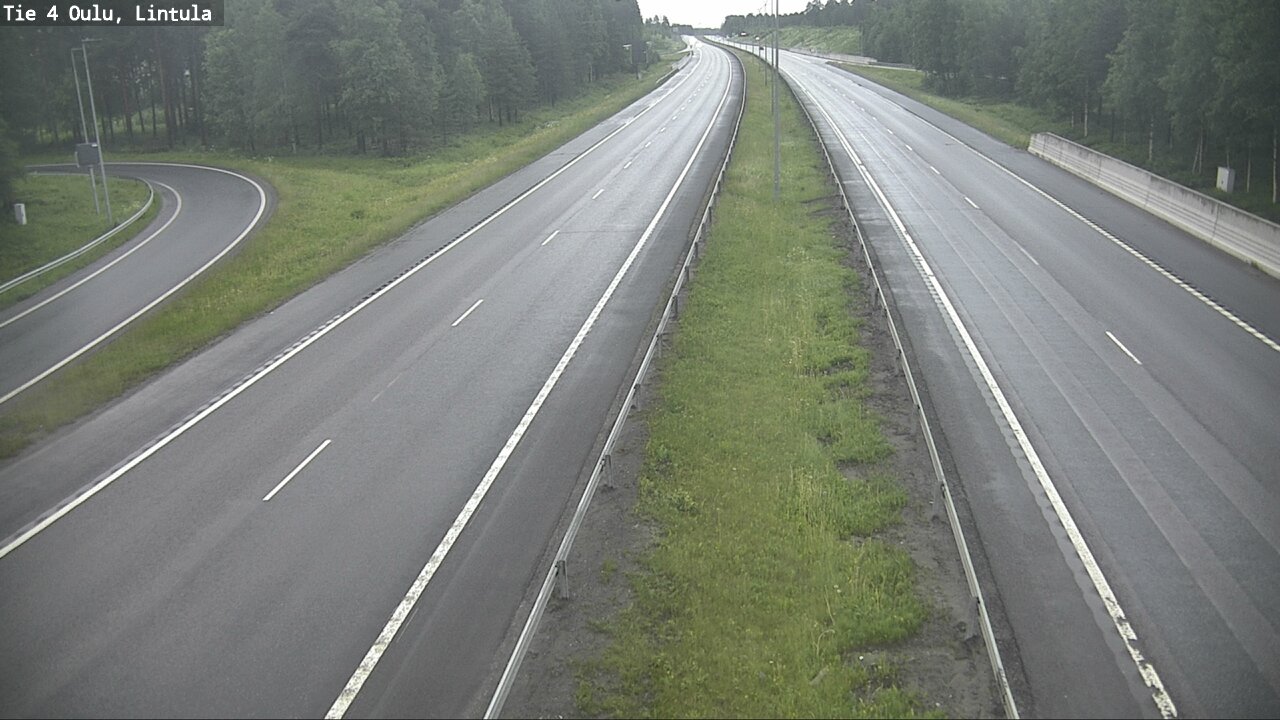 Kelikamerat Kuva Tie 4 Oulu, Lintula, Oulu, Pohjois-Pohjanmaa