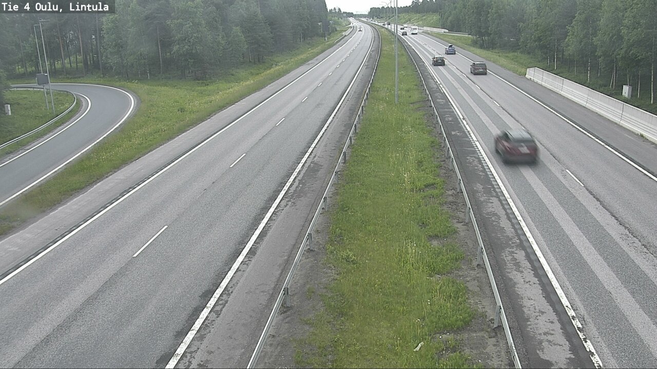 Kelikamerat Kuva Tie 4 Oulu, Lintula, Oulu, Pohjois-Pohjanmaa