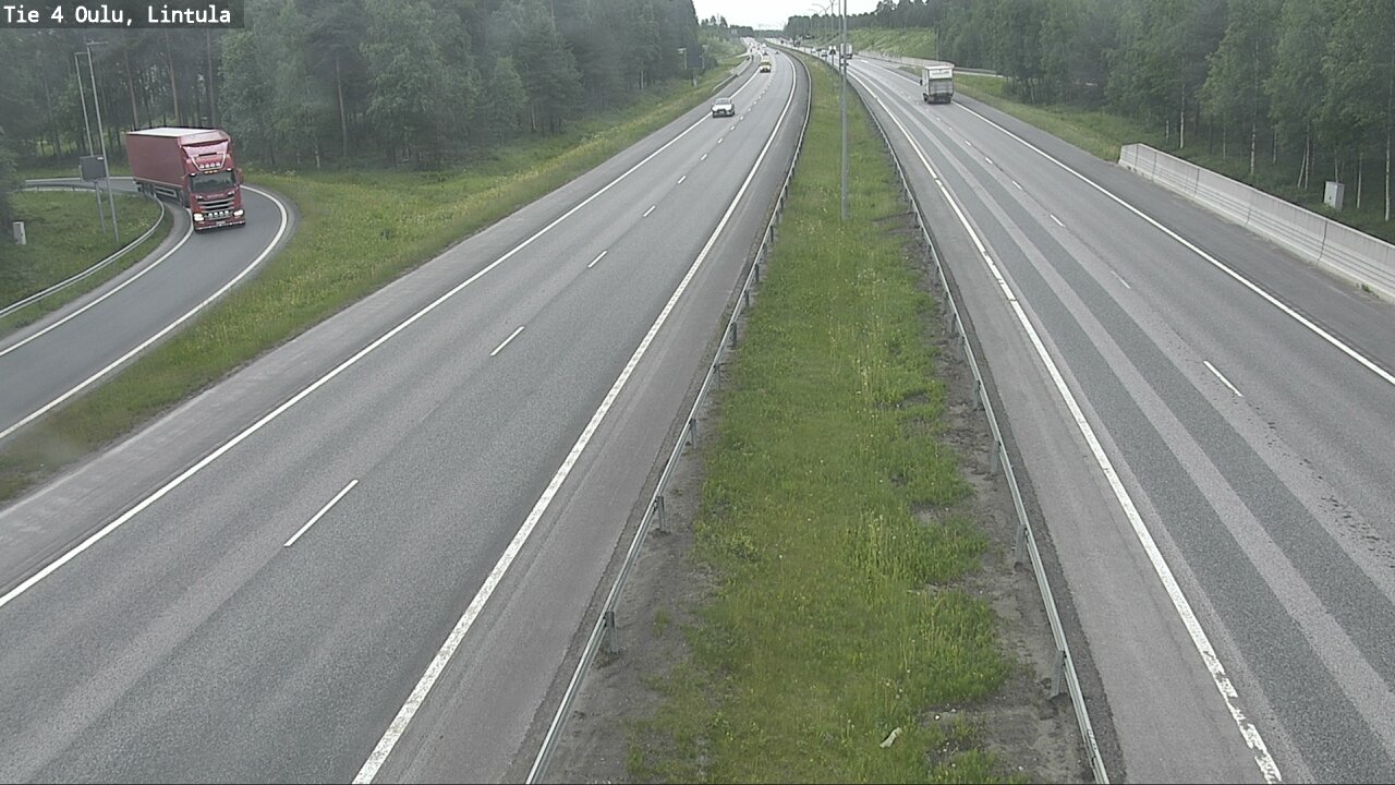 Kelikamerat Kuva Tie 4 Oulu, Lintula, Oulu, Pohjois-Pohjanmaa