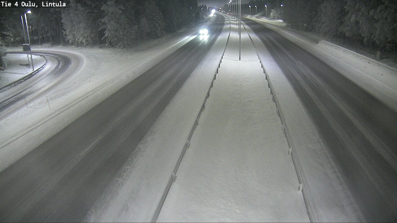 Kelikamerat Kuva Tie 4 Oulu, Lintula, Oulu, Pohjois-Pohjanmaa