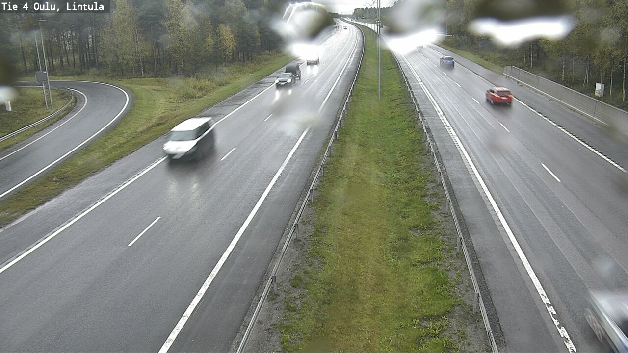 Weather Camera Image Road 4 Oulu, Lintula, Oulu, Pohjois-Pohjanmaa