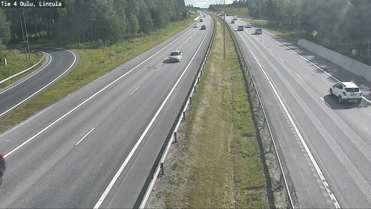 Kelikamerat Kuva Tie 4 Oulu, Lintula, Oulu, Pohjois-Pohjanmaa