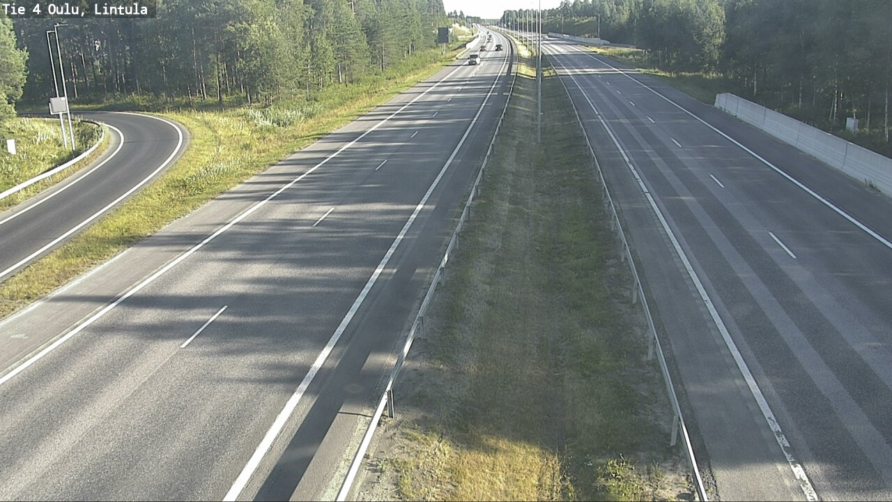 Kelikamerat Kuva Tie 4 Oulu, Lintula, Oulu, Pohjois-Pohjanmaa