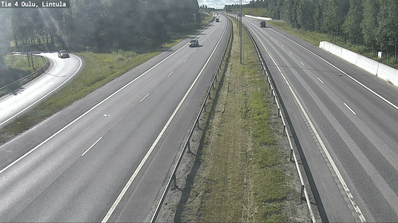 Kelikamerat Kuva Tie 4 Oulu, Lintula, Oulu, Pohjois-Pohjanmaa
