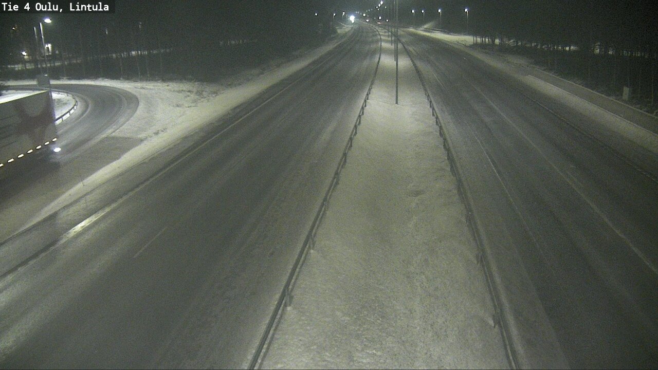 Weather Camera Image Road 4 Oulu, Lintula, Oulu, Pohjois-Pohjanmaa