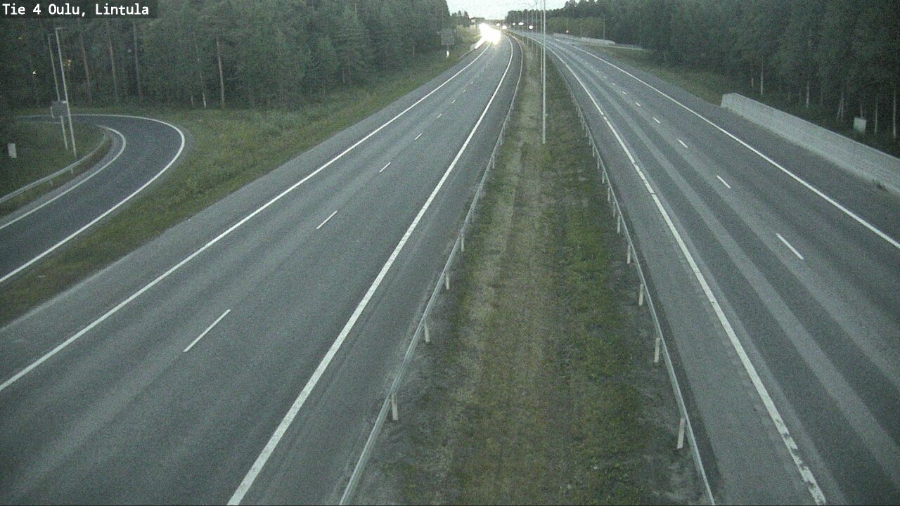 Kelikamerat Kuva Tie 4 Oulu, Lintula, Oulu, Pohjois-Pohjanmaa