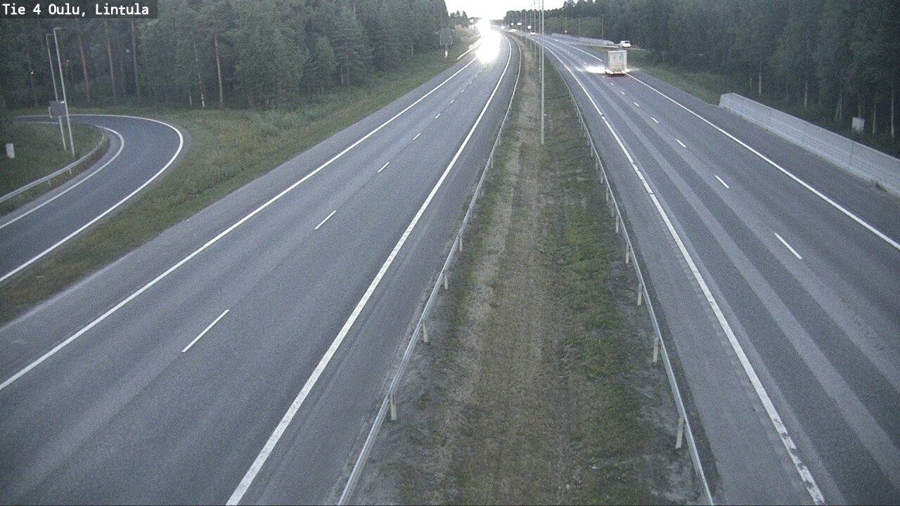 Kelikamerat Kuva Tie 4 Oulu, Lintula, Oulu, Pohjois-Pohjanmaa