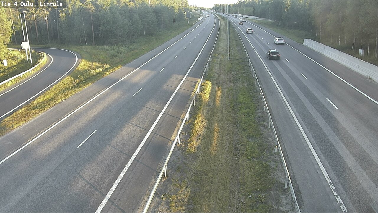 Kelikamerat Kuva Tie 4 Oulu, Lintula, Oulu, Pohjois-Pohjanmaa