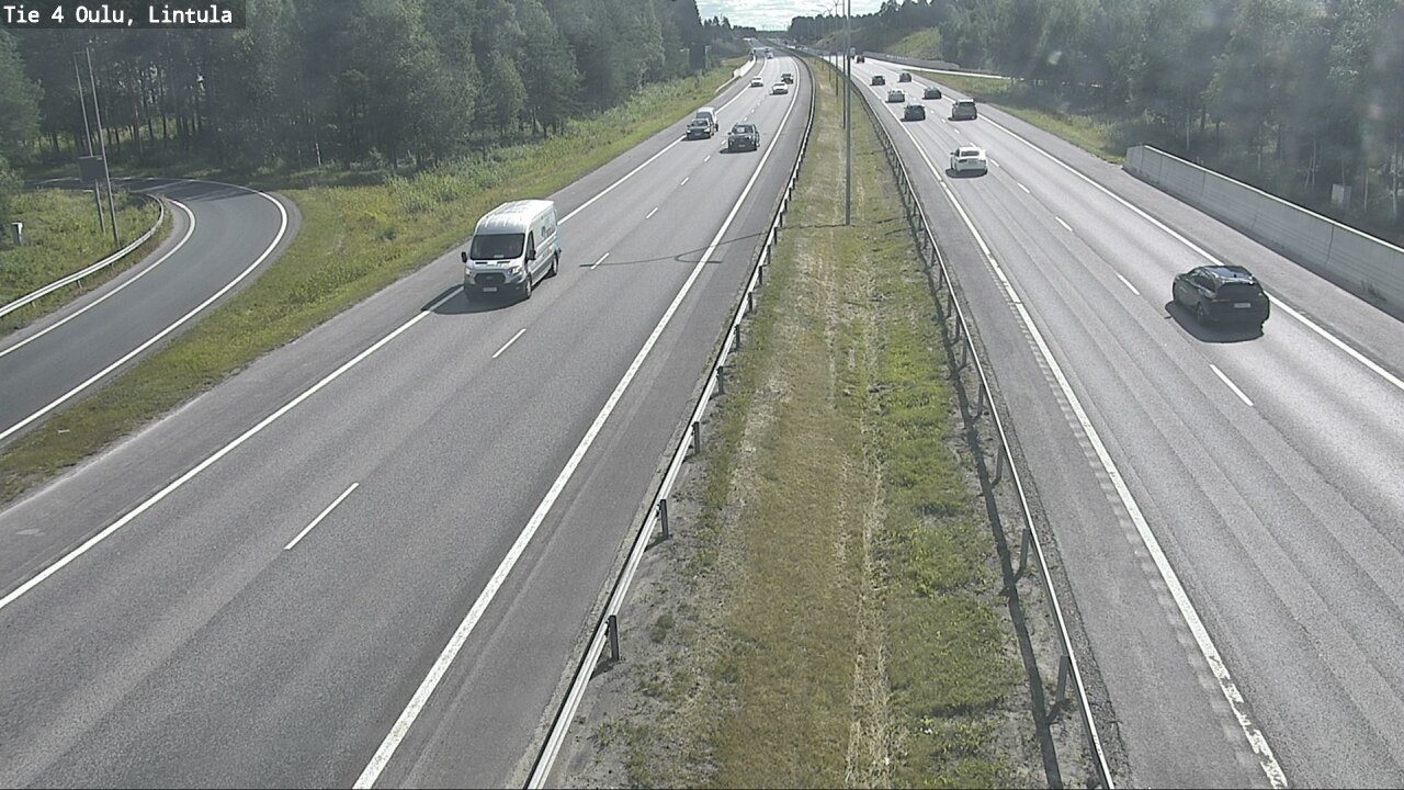 Kelikamerat Kuva Tie 4 Oulu, Lintula, Oulu, Pohjois-Pohjanmaa
