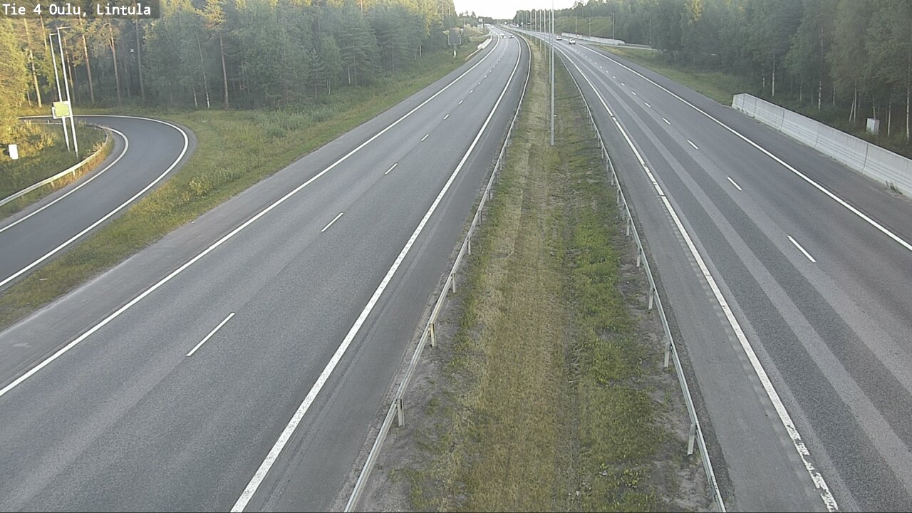 Kelikamerat Kuva Tie 4 Oulu, Lintula, Oulu, Pohjois-Pohjanmaa