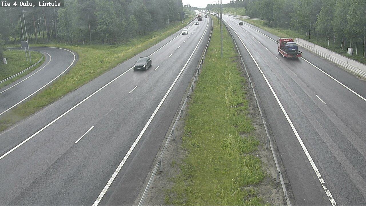 Kelikamerat Kuva Tie 4 Oulu, Lintula, Oulu, Pohjois-Pohjanmaa