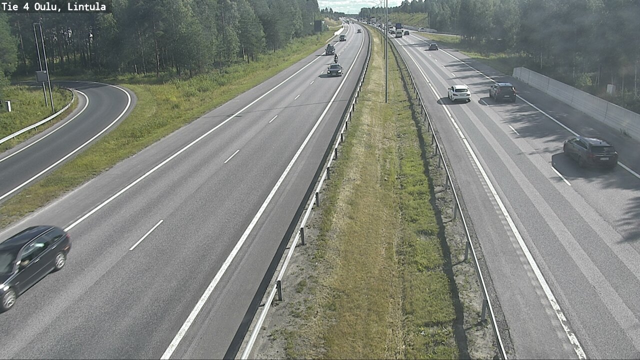Kelikamerat Kuva Tie 4 Oulu, Lintula, Oulu, Pohjois-Pohjanmaa