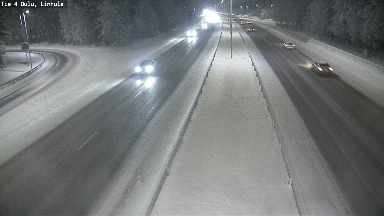 Kelikamerat Kuva Tie 4 Oulu, Lintula, Oulu, Pohjois-Pohjanmaa