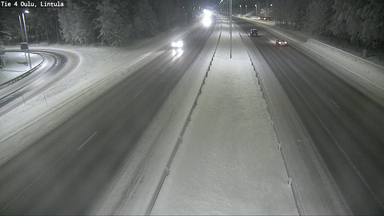 Kelikamerat Kuva Tie 4 Oulu, Lintula, Oulu, Pohjois-Pohjanmaa