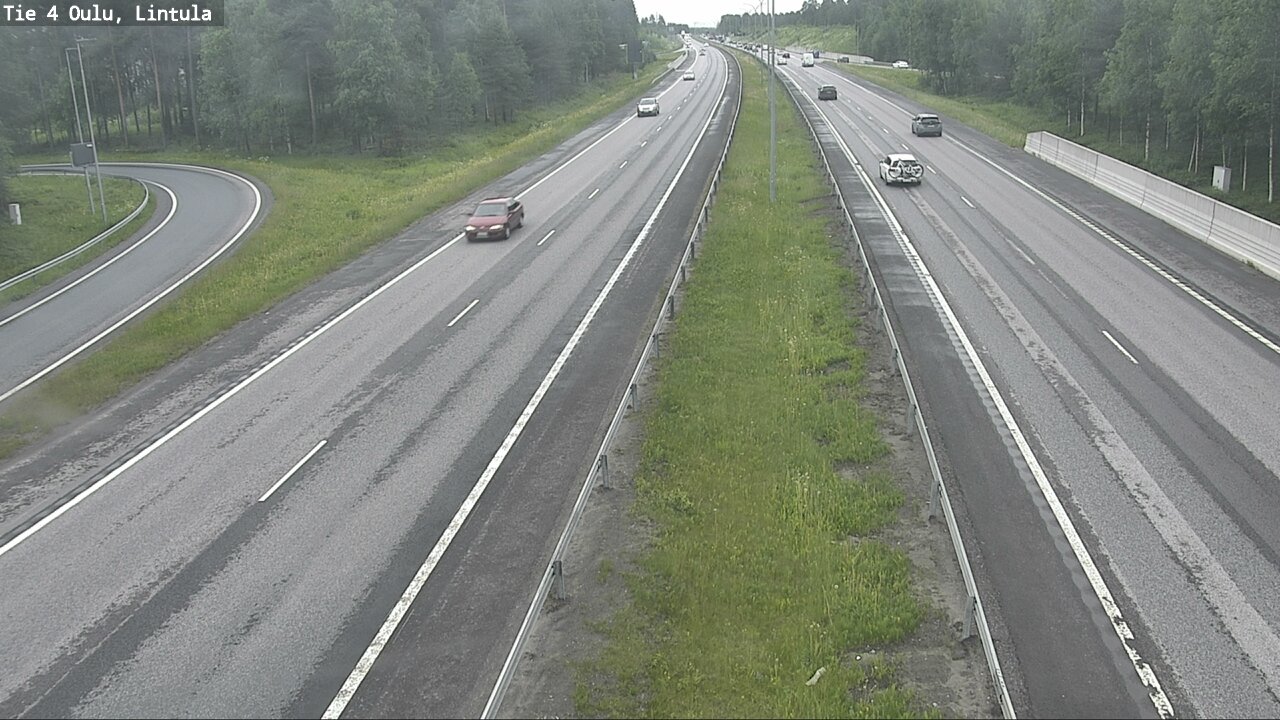 Kelikamerat Kuva Tie 4 Oulu, Lintula, Oulu, Pohjois-Pohjanmaa