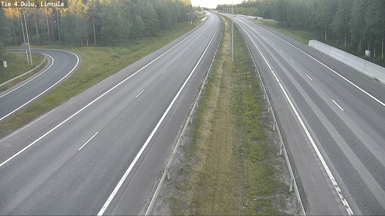 Kelikamerat Kuva Tie 4 Oulu, Lintula, Oulu, Pohjois-Pohjanmaa