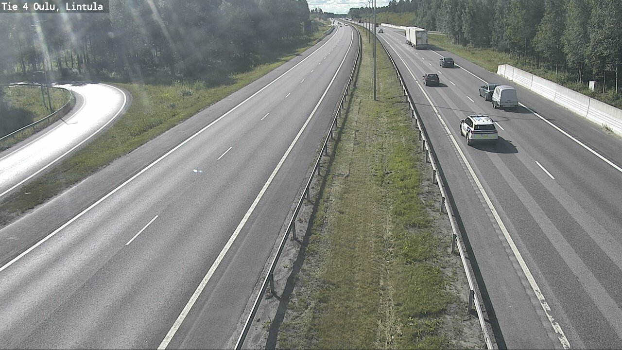 Kelikamerat Kuva Tie 4 Oulu, Lintula, Oulu, Pohjois-Pohjanmaa