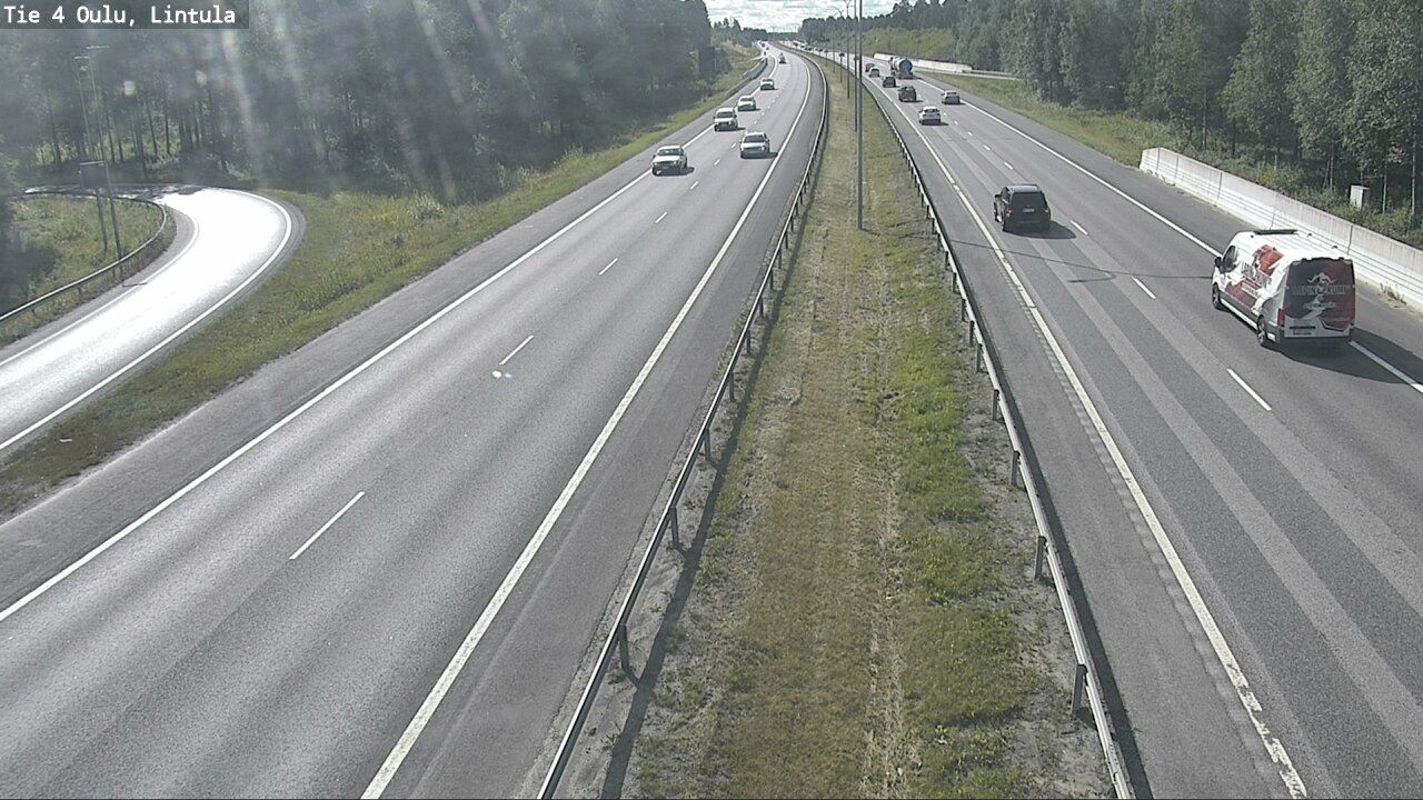 Kelikamerat Kuva Tie 4 Oulu, Lintula, Oulu, Pohjois-Pohjanmaa