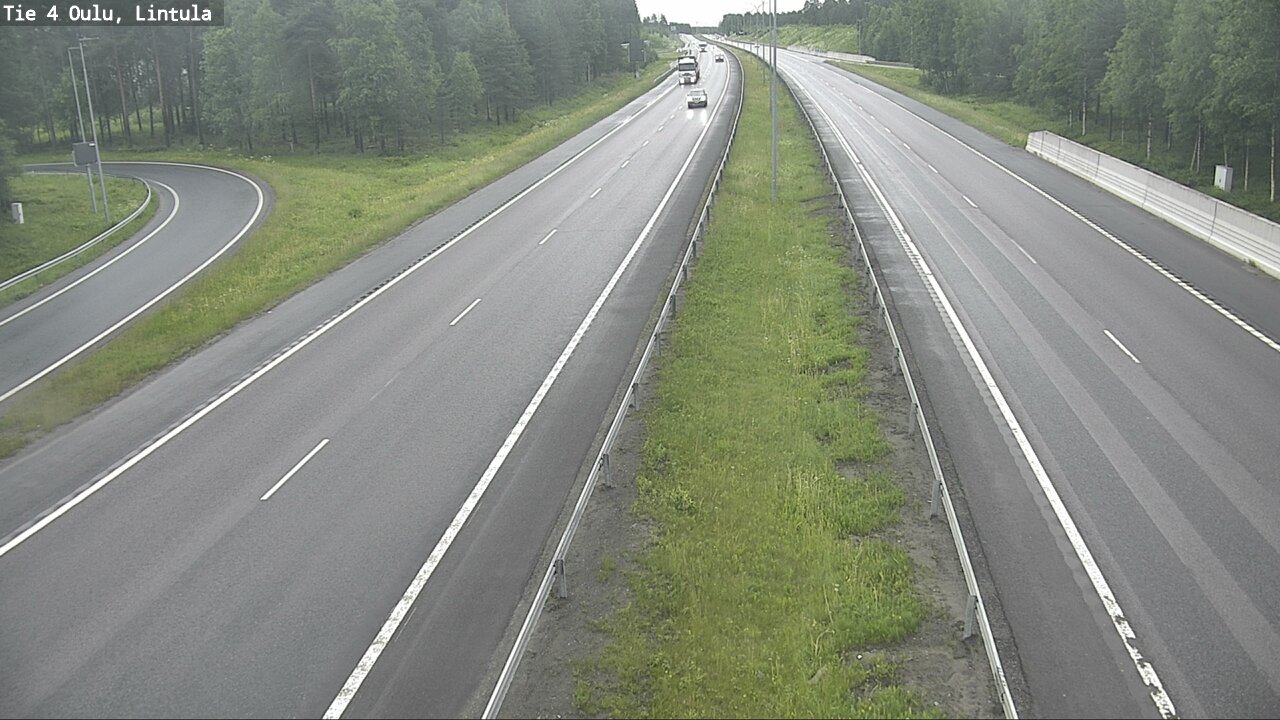 Kelikamerat Kuva Tie 4 Oulu, Lintula, Oulu, Pohjois-Pohjanmaa