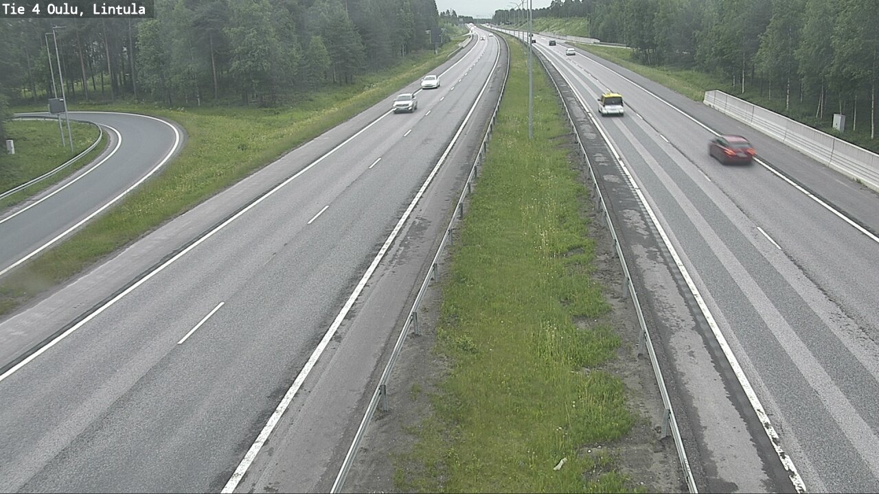 Kelikamerat Kuva Tie 4 Oulu, Lintula, Oulu, Pohjois-Pohjanmaa