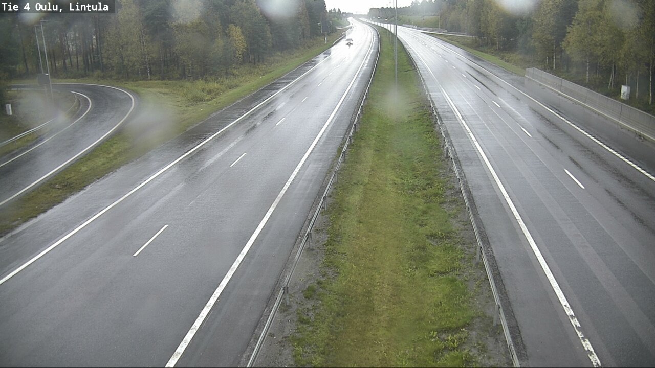 Weather Camera Image Road 4 Oulu, Lintula, Oulu, Pohjois-Pohjanmaa