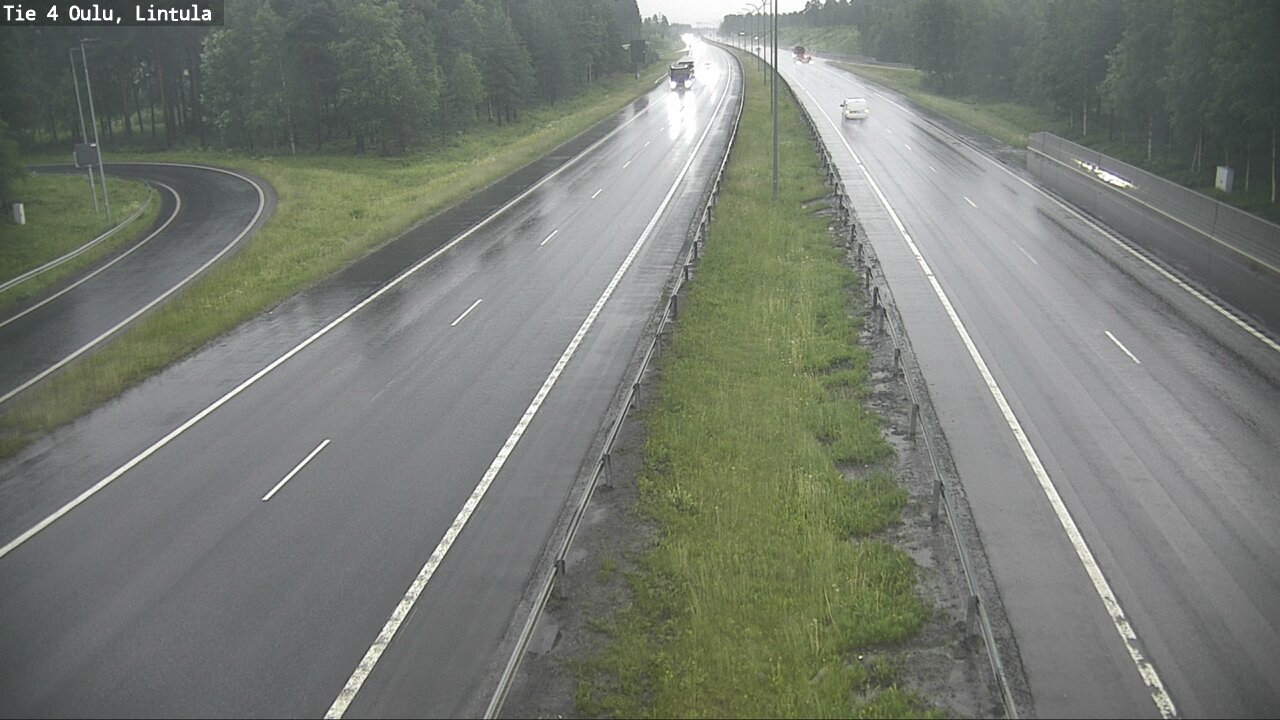Kelikamerat Kuva Tie 4 Oulu, Lintula, Oulu, Pohjois-Pohjanmaa