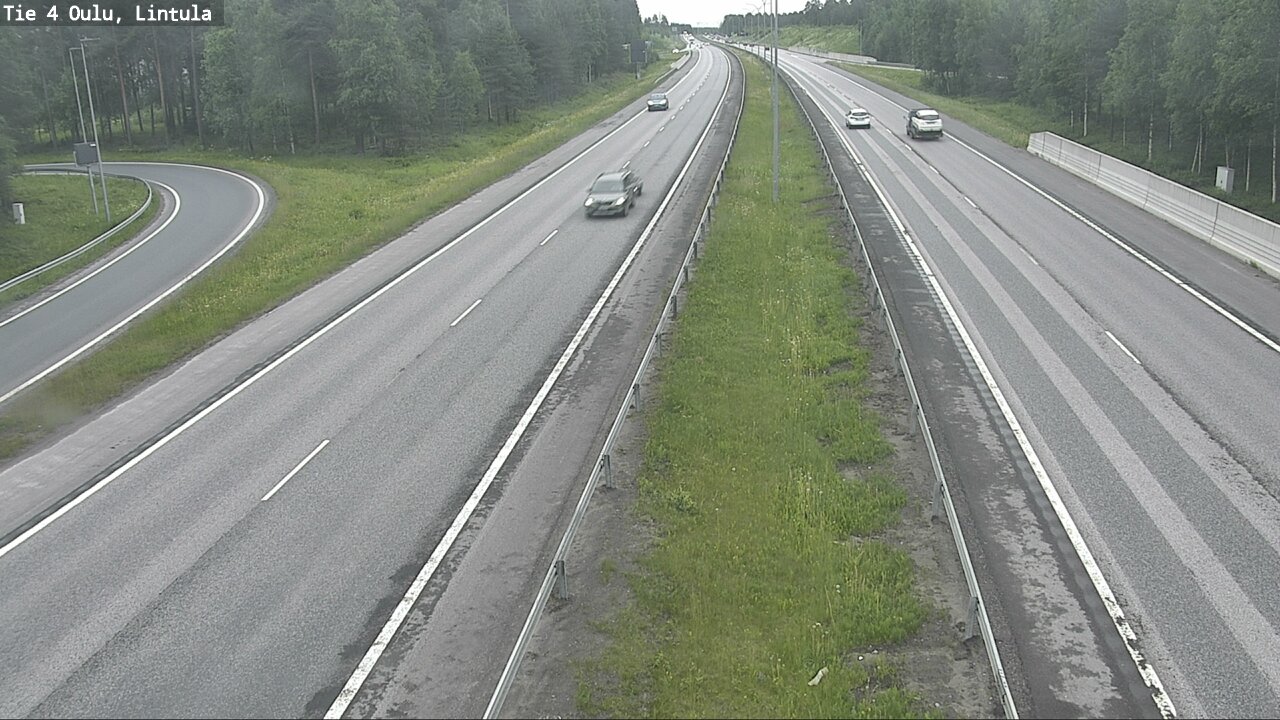 Kelikamerat Kuva Tie 4 Oulu, Lintula, Oulu, Pohjois-Pohjanmaa