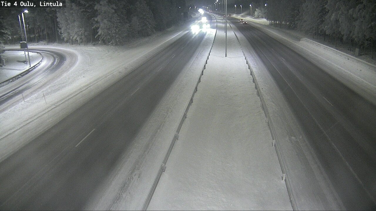 Kelikamerat Kuva Tie 4 Oulu, Lintula, Oulu, Pohjois-Pohjanmaa