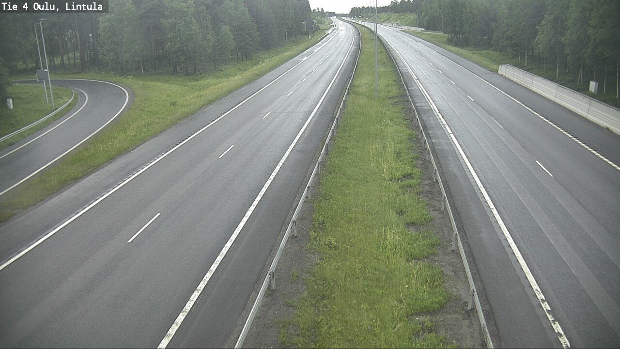 Kelikamerat Kuva Tie 4 Oulu, Lintula, Oulu, Pohjois-Pohjanmaa