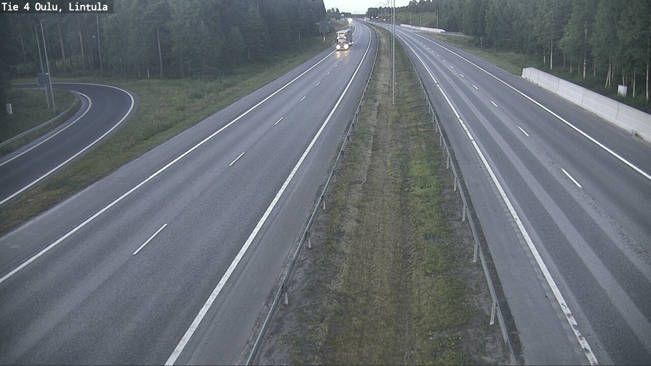 Kelikamerat Kuva Tie 4 Oulu, Lintula, Oulu, Pohjois-Pohjanmaa
