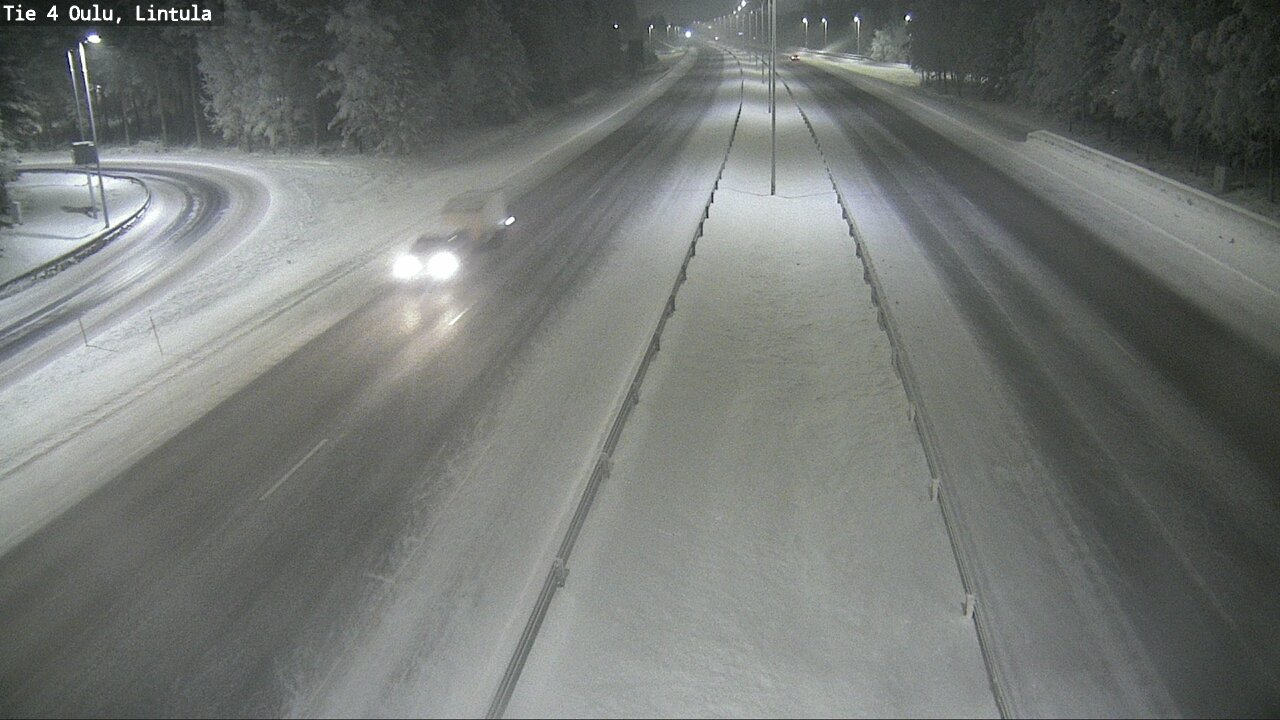 Kelikamerat Kuva Tie 4 Oulu, Lintula, Oulu, Pohjois-Pohjanmaa
