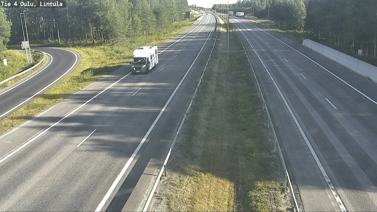 Kelikamerat Kuva Tie 4 Oulu, Lintula, Oulu, Pohjois-Pohjanmaa