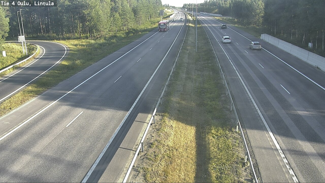 Kelikamerat Kuva Tie 4 Oulu, Lintula, Oulu, Pohjois-Pohjanmaa