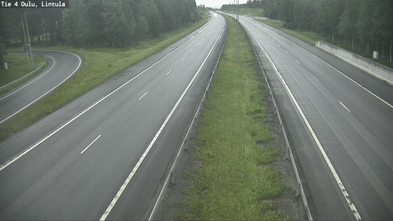 Kelikamerat Kuva Tie 4 Oulu, Lintula, Oulu, Pohjois-Pohjanmaa