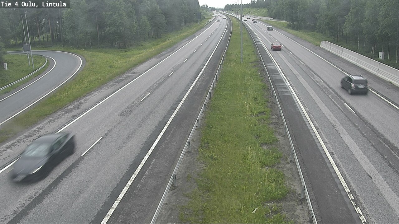 Kelikamerat Kuva Tie 4 Oulu, Lintula, Oulu, Pohjois-Pohjanmaa
