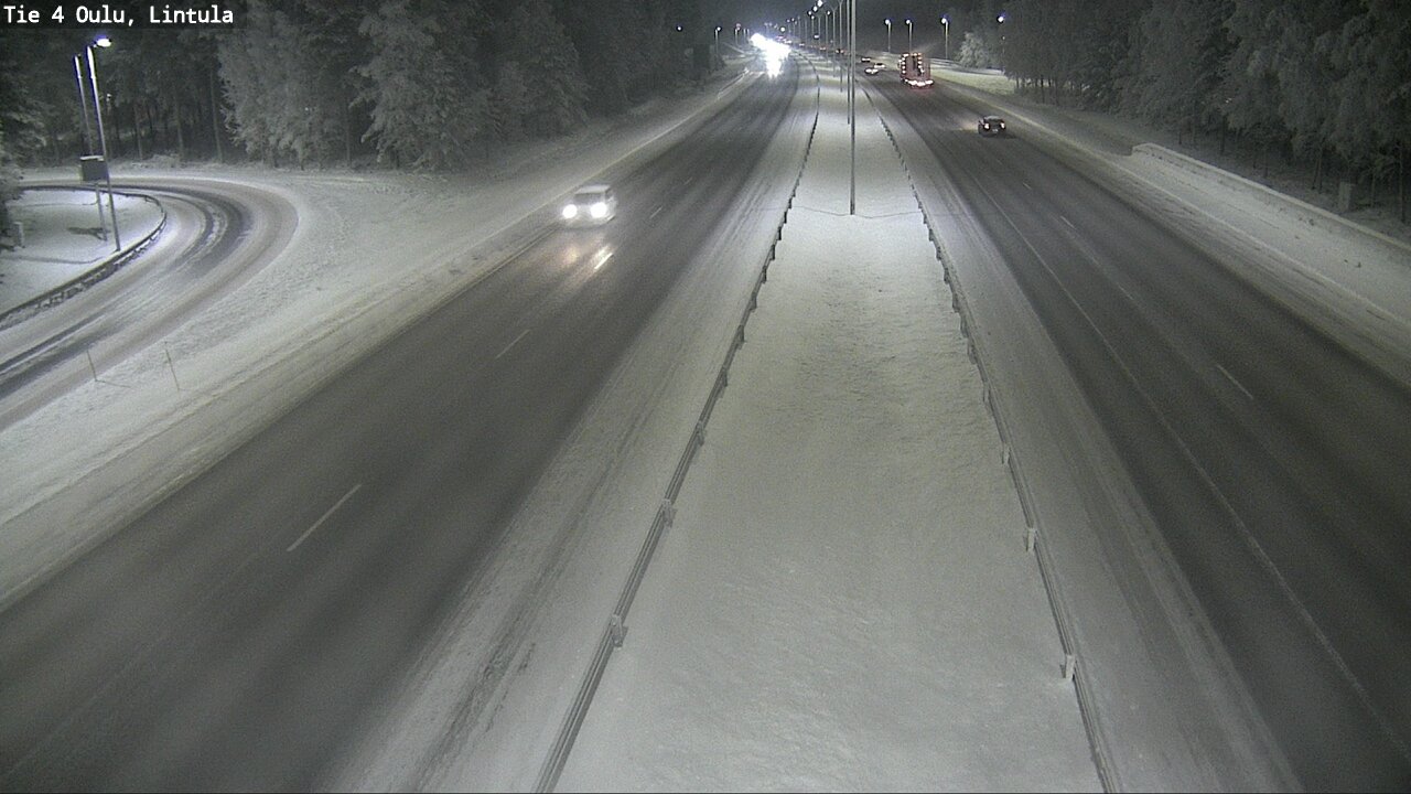 Kelikamerat Kuva Tie 4 Oulu, Lintula, Oulu, Pohjois-Pohjanmaa